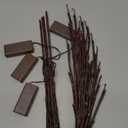 DK177 4 Pack Led Branch Light Battery Operated Lighted Branch Vase Filler Willow Tree Artificial Little Twig Power Brown 30 Inch 20 LED for Home Romantic Decoration, Warm White