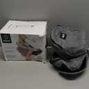 HKAI Baby Hip Carrier,Baby Carrier with Adjustable Waistband & Breathable Mesh, Ergonomic Carrier with Non-Slip Hip Seat Surface for Newborns & Toddlers (Grey)