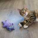 Catstages Purr Pillow Cat Toy Plush Cat Toy with Touch-Activated Purr for Calming Cats & Kittens