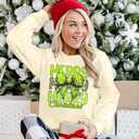 LUKYCILD Christmas Sweatshirts For Women Xmas That's It I'm Not Going Sweatshirt Holiday Winter Long Sleeve Shirt (XL)