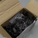 PREXTEX 100 Count Purple Halloween Lights - 20 ft Incandescent String Lights with Black Wire - Violet Indoor and Outdoor Light for Halloween Parties, Christmas Holiday Decorations, Fences and Patios