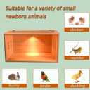 Brooder Box for Chicks, Chicken Brooder Box, Poultry Brooder with Heaters, Chick Brooder for Baby Chicks, Ducks, Quail Birds