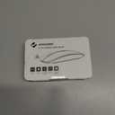 JOYACCESS Rechargeable Wireless Mouse, 2.4G Portable Slim Silent Mouse with USB Receiver and Type C Adapter, 5 Level 3000 DPI, Works with Mac or iPad (Blue & Red)