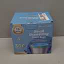 300 Count 15 Micron Extra Thick 4 Gallon Drawstring Small Trash Bags, Sturdy & Tear-Resistant Small Garbage Bags for Bathroom, Office, Bedroom & Kitchen