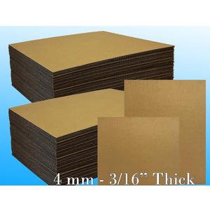 24x24 Large Cardboard Sheets Target Backer 10 Pack 3/16" Thick Corrugated Cardboard Blanks 24x24 Flat Cardboard Dividers, Inserts for Mailers Hard Sheets for Packing, Mailing, Moving, Shipping, Crafts