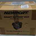 Newport Trolling Motor Smart Battery Box Power Center with USB and DC Ports, Medium