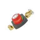 Battery Disconnect Switch Battery Cut Off Switch, 12V-48V,Negative Terminal Disconnect, Heavy Duty Power Isolator for Car, Truck, RV, Boat