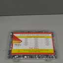 AKIHISA 360Pcs 16 Sizes Single Ear Hose Clamps, 5.3-36.1mm Stainless Steel_304 Crimp Hose Clamps Cinch Rings Assortment Kit for Automotive, Pipe, Plumbing