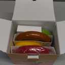 Avocado Saver and Tomato Holder - Set of 4 Reusable Storage Containers for Fridge - Ideal for Garlic, Onions, Lemons, and Potatoes (Red, Brown, Green, Yellow)