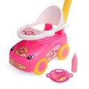 Baby Push-Along Ride-On Car Toy Pink Car