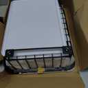 Miyawell 3-Tier Rolling Pantry Cart with Wheels, Stackable Wire Storage Floor Organizer for Kitchen Pantry Snack Shelves, Fruit Basket Stand, Vegetable Storage Rack for Food Snacks Onion Potato (3 Tier-black (1 Pack))