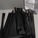 44 Tall Free Standing Towel Racks with 6 Hooks for Bathroom, 3 Tiers Oversized Pool Bath Towels Drying Stand, Metal Blanket Ladder Holder with Storage Shelf for Bedroom Living Room, Black