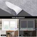 LazBlinds Cordless Roman Shades for Windows, 32" W × 60" H, Grey