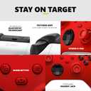 Xbox Wireless Gaming Controller | Pulse Red | Console, PC, & Android | Textured Grip | Wireless, Bluetooth, USB-C Connectivity