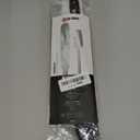 DI ORO Silicone Blender & Jar Spatulas - Heat Resistant Kitchen Utensil Set for Cooking, Mixing, Baking, & Scraping (2pc, Black)