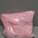 XeGe Comfy Bean Bag Cover for Living Room (No Filler), Fluffy Stuffed Animal Storage Bean Bag Chair Cover Home Decor, Furry Fuzzy Big Gaming Bean Bag Cover Adults Kids Girls, Anti-slip, Pink (Large(38"x38"x40"))