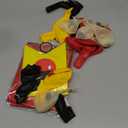 Letromp Mickey 1st Birthday Decorations Boys First Year Old Balloons Boys One Banner for Mickey 1st Birthday Baby Shower Party Supplies Decorations, Large, Red