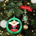 Funny Christmas Wooden Ornaments Jingle My Bells Female Humour Xmas Tree Holiday Party Decorations, Naughty Dirty Gag Funny elk Gift Ideas for Adults Merry Christmas Home Decor