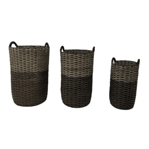 Knitted Baskets Set  3