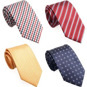 Extra Long Ties for Men Big and Tall, 63 or 70 inch Long Neckties 4-Pack (Red/Navy/Golden Orange) Extra Long Ties for Men Big and Tall, 63 or 70 inch Long Neckties 4-Pack (Red/Navy/Golden Orange)