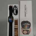 Smart Watch for Women Fitness Tracker: Gold Smart Watches for Women Digital Mens watches Make/Answer Call Waterproof Running Smartwatch Android Phone iPhone Samsung Compatible Heart Rate Monitor