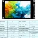 Hosyond 4.0 Inch 320x480 TN Capacitive Touch Screen LCD Display Module SPI Serial ST7796S Driver for Arduino R3/Mega2560/ESP32