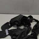 Dog Booties with Adjustable Suspenders for Outdoor Adventures  Anti-Slip & Dirt-Proof, Waterproof Dog Shoes, Reflective Paw Protectors for Rain, Snow & Mud, Black, Size L