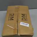 D.M DESIGNMASTER [4 PACK, 12 OZ] - Premium Glass Coffee Mugs with Handle. Transparent Tea Glasses for Hot/Cold Beverages, Perfect Design for Americano, Cappuccino, Tea and Beverage.