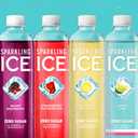 Sparkling Ice Blue Variety Pack, Zero Sugar Sparkling Water, with Vitamins and Antioxidants, 17 fl oz, 12 count (Classic Lemonade, Strawberry Watermelon, Grape Raspberry, Lemon Lime) (EXP 12/10/25)