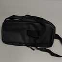 Upgraded Magnetic Gym Bag Hold Up to 64 Oz Bottle (5 Kg) Sling Bag with Strong Magnetic Attachment Water Bottle Holder with Pockets & Shoulder Strap - Black