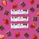 Power Crunch Protein Wafer Bars, High Protein Snacks with Delicious Taste, Chocolate Strawberry, 1.4 Ounce (12 Count)
