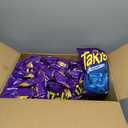 Takis Blue Heat Rolled Tortilla Chips, Hot Chili Pepper Flavored, Multipack Box with 14 Bags of 9.9 Ounces, BBD: 03/09/26