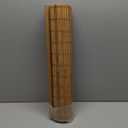 LazBlinds No Tools No Drill Cordless Bamboo Roman Shades, Light Filtering Window Treatment, Roll Up Bamboo Blinds for Windows 21'' W x 64'' H, Dali Native