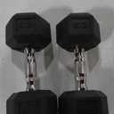 CAP Barbell Coated Dumbbell Weight | Multiple Options Pairs & Sets (25 lb - Pair)