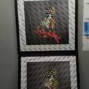 18x18 Frame Black With Mat 14x14 Solid Wood Picture Frames Wall Mounting (Pack of 2, 18x18 Inch)