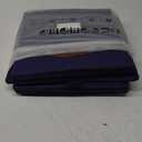 DECOMOMO Storage Baskets, 13x15x13 Storage Cube Bins with Labels for Organizing Shelves Kallax (Kallax / 4pcs, Deep Purple)