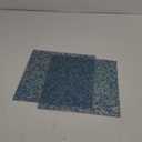 Confetti Dot Glitter Acrylic Sheets 12" x 12" Clear Sparkly Cast Plexiglass Sheets 1/8 Thick for Laser Cutting and Engraving CNC Laser Ready Acrylic (3, Blue-Gold, 12"x12")