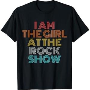 Retro Vintage The Girl at The Rock Show TShirt M