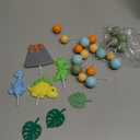 Baby Dinosaur Cake Toppers Dinosaur Cake Decorations Dinosaur Birthday Cake Toppers for Baby Shower Dinosaur Themed Birthday Party Supplies (Style 2)