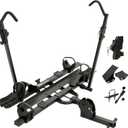 TrailV2 Plus Hitch 2 Ebike Rack with Ramp, Tilt, Fold, Anti-Theft Hitch & Wheel Locks, Heavy Duty 170 lbs Capacity, Fits 2" Receiver, Max 5" Fat Tires, Electric Bike Rack for for Car, SUV, Truck, RV