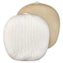 Newborn Lounger Cover for Girls Boys, Removable Soft Baby Lounger Cover 1 Pack, Reversible Infant Lounger Cover Fleece, Light Brown (Only Cover)