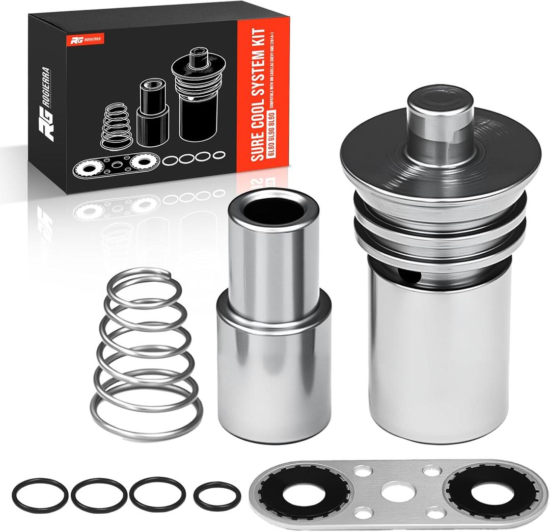 6L80 6L90 8L90 Sure Cool System Kit STL010 With Bypass Gasket Compatible with GM Cadillac Chevy GMC (2014+), Replaces 8L90 8L80 8L90E 10L90 Thermostat Bypass Kit Enhances Transmission Cooling
