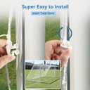 50/100 PCS Soccer Net Clips, 10B3201 Goal Net Clips, Durable Nylon Soccer Goal Lock Net Clips, Football Net Clips for Goal Net Systems