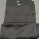 NICETOWN Grey Blackout Patio Sliding Door Curtains 84 inch Length, Grommet Room Divider Thermal Insulated Curtain Drapes for French Door/Living Room (Gray, W100 x L84, 1 Panel)