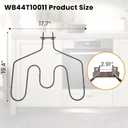 WB44T10011 Baking Element Compatible With GE Electric Range,Replacement 820921 AP2030997 PS249286 EAP249286