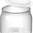 Bear Yogurt Maker Glass Jar with Lid 1QT for Yogurt Maker Machine/ C10T1 Yogurt Maker Replacement (33.8 Ounces)