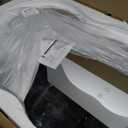 35"x25" Asymmetrical LED Vanity Mirror for Bathroom with Front & Backlit, Anti-Fog, 3 Light Colors, Dimmable, Wall-Mountable [Horizontal/Vertical] (Cloud Shape)