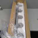 Aipsun 5 Lights Crystal Vanity Lights Modern LED Vanity Lights for Bathroom Vanity Lighting Fixtures Modern Bathroom Wall Light