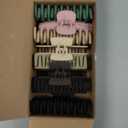 TOCESS 8 Pack Big Hair Claw Clips for Women Large Claw Clip for Thin Thick Curly Hair 90's Strong Hold 4.33 Inch Nonslip Matte Jumbo Hair Clips (8 Pcs) (Assorted A.Beige, Pink, Green, Khaki, Brown, Black)