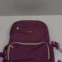 LOVEVOOK Laptop Backpack for Women with Pouch Pocket for Large Capacity Cup,15.6 Inch Laptop Computer Bag Travel Backpack Purse,Waterproof Work Business Backpack College Teacher Bags,Dark Purple